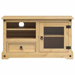 Meuble TV Corona 100x45x58 cm bois de pin massif 621412621412