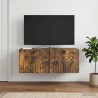 Meuble TV mural Chêne fumé 78,5 x 31 x 30 cm Bois d'ingénierie 621416621416