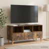 Meuble TV Chêne Fumé 102 x 34,5 x 50 cm Bois d’ingénierie 621418621418