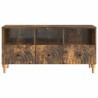 Meuble TV Chêne Fumé 102 x 34,5 x 50 cm Bois d’ingénierie 621418621418
