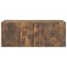 Meuble TV mural Chêne fumé 78,5 x 41 x 30 cm Bois d'ingénierie 621419621419