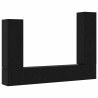 Ensemble meuble TV 4 pcs Chêne noir Bois d'ingénierie 621420621420