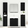 Cabinet de salle de bain Chêne noir 64,5 x 33,5 x 59 cm 621422621422