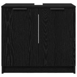 Cabinet de salle de bain Chêne noir 64,5 x 33,5 x 59 cm 621422621422