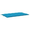Coussin de banc de jardin bleu clair tissu oxford 621423621423