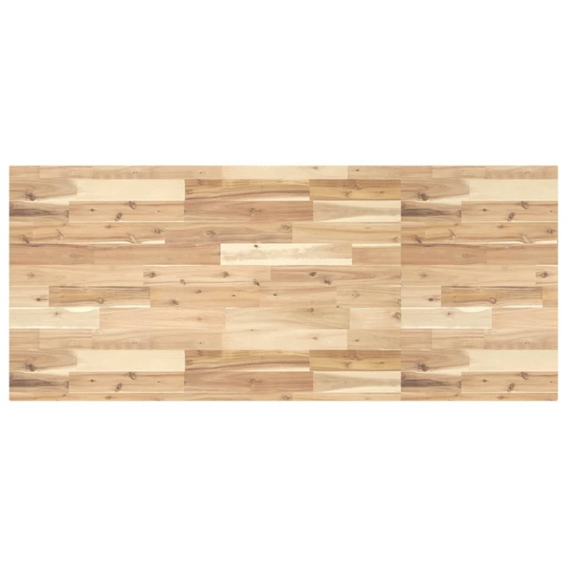 Dessus de meuble de salle de bain non traité bois d'acacia 621425621425