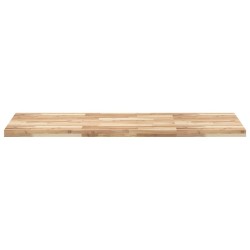 Dessus de meuble de salle de bain non traité bois d'acacia 621425621425