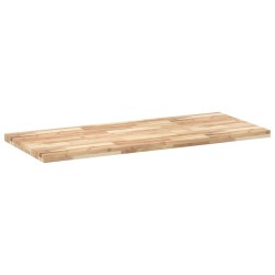 Dessus de meuble de salle de bain non traité bois d'acacia 621425621425