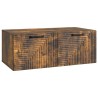 Meuble TV mural Chêne fumé 78,5 x 41 x 30 cm Bois d'ingénierie 621430621430