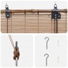 Store enrouleur Marron 60 x 160 cm Bambou 621432621432