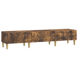 Meuble TV 147 x 34,5 x 30 cm Chêne fumé Bois d'ingénierie 621435621435