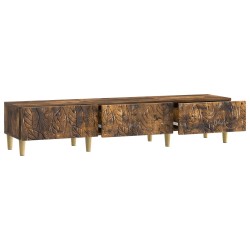 Meuble TV 147 x 34,5 x 30 cm Chêne fumé Bois d'ingénierie 621435621435