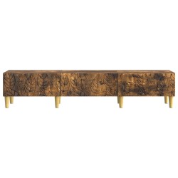 Meuble TV 147 x 34,5 x 30 cm Chêne fumé Bois d'ingénierie 621435621435