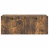 Meuble TV mural Chêne fumé 78,5 x 41 x 30 cm Bois d'ingénierie 621436621436