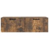 Meuble TV mural Chêne fumé 98 x 31 x 30 cm Bois d'ingénierie 621438621438