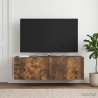 Meuble TV mural Chêne fumé 98 x 31 x 30 cm Bois d'ingénierie 621439621439