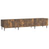 Meuble TV Chêne fumé 147 x 34,5 x 32 cm Bois d'ingénierie 621447621447