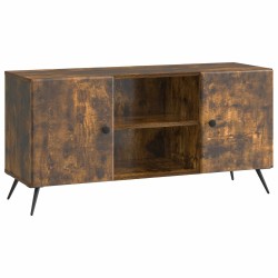 Meuble TV Chêne fumé 102 x 34,5 x 50 cm Bois d'ingénierie 621449621449