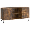 Meuble TV Chêne fumé 102 x 34,5 x 50 cm Bois d'ingénierie 621449621449