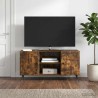 Meuble TV Chêne fumé 102 x 34,5 x 50 cm Bois d'ingénierie 621449621449