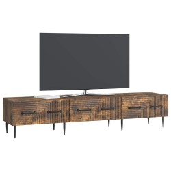 Meuble TV Chêne fumé 147 x 34,5 x 30 cm Bois d'ingénierie 621451621451