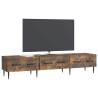 Meuble TV Chêne fumé 147 x 34,5 x 30 cm Bois d'ingénierie 621451621451