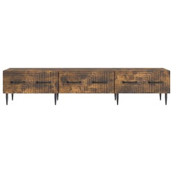 Meuble TV Chêne fumé 147 x 34,5 x 30 cm Bois d'ingénierie 621451621451