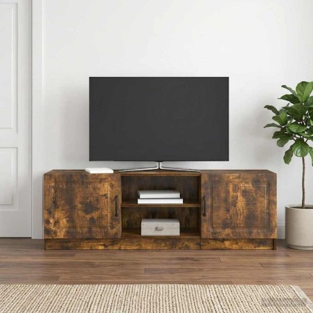 Meuble TV Chêne fumé 150 x 31 x 47 cm Bois d'ingénierie 621452621452