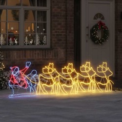 Décoration de Noël avec 1224 LED Multicolore 69 x 79 cm PVC 621453621453