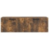 Meuble TV mural Chêne fumé 98 x 31 x 30 cm Bois d'ingénierie 621454621454