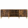Meuble TV 150 x 31 x 50 cm Chêne fumé Bois d'ingénierie 621459621459