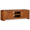 Meuble TV Bois massif avec finition miel 120 x 30 x 40 cm 621465621465