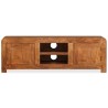 Meuble TV Bois massif avec finition miel 120 x 30 x 40 cm 621465621465