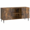 Meuble TV Chêne fumé 102 x 34,5 x 50 cm Bois d'ingénierie 621470621470