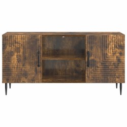 Meuble TV Chêne fumé 102 x 34,5 x 50 cm Bois d'ingénierie 621470621470