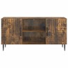Meuble TV Chêne fumé 102 x 34,5 x 50 cm Bois d'ingénierie 621470621470