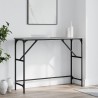Table console sonoma gris 100x32x75 cm bois d'ingénierie 621471621471