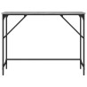 Table console sonoma gris 100x32x75 cm bois d'ingénierie 621471621471
