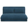 Fauteuil de sol ajustable Bleu Velours 621472621472