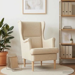 fauteuil Crème tissu 621492621492