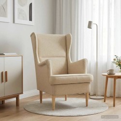 fauteuil Crème tissu 621492621492