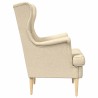fauteuil Crème tissu 621492621492
