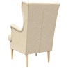 fauteuil Crème tissu 621492621492