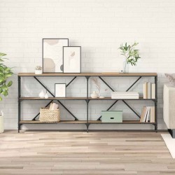Table console Chêne artisanal 180 x 30 x 75 cm 621493621493