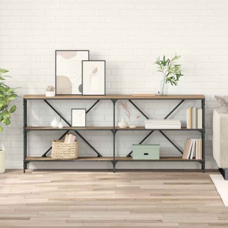 Table console Chêne artisanal 180 x 30 x 75 cm 621493621493
