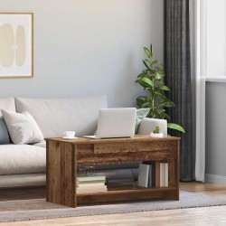 Table basse Bois Ancien 80 x 50,5 x 41,5 cm Bois d'ingénierie 621495621495
