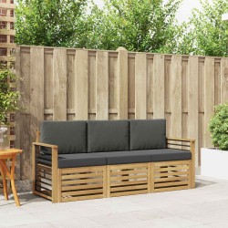 Ensembles de canapés Bois d'Acacia Massif 621496621496