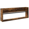Étagère à magazines avec étagère Chêne fumé 80 x 12 x 30 cm 621497621497