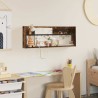 Étagère à magazines avec étagère Chêne fumé 80 x 12 x 30 cm 621497621497