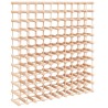 Casier à vin pour 120 bouteilles 112,5x23x123,5 cm pin massif 621499621499